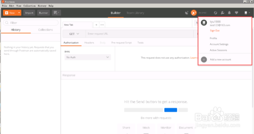 postman登录账号注册教程3