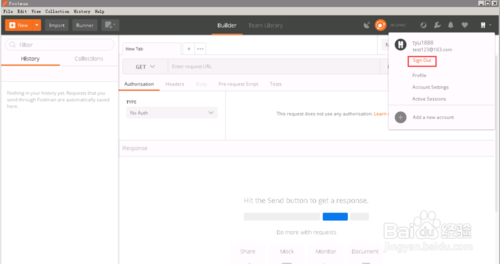 postman登录账号注册教程4