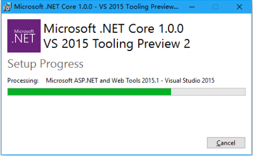 .net core安装步骤5