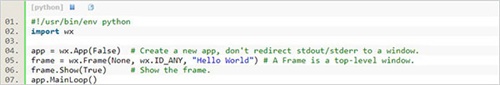 Wxpython可视化编辑器使用教程6